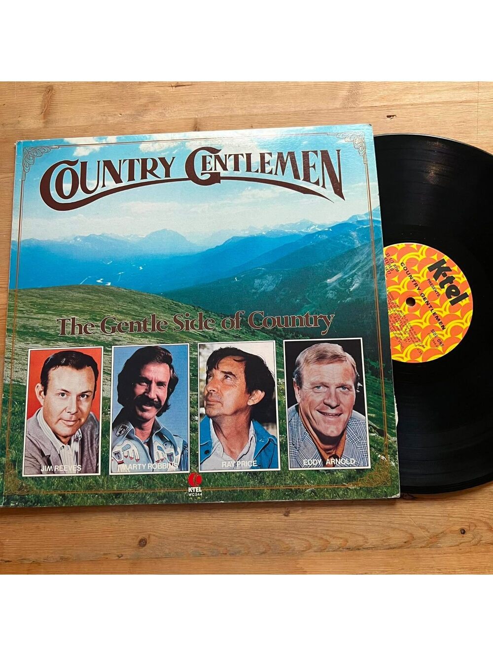 Various - Country Gentleman The Gentle Side of Country 33rpm VG+ VR16